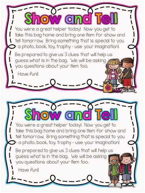 Teach With Laughter: Do you 'Show and Tell'? | Show and tell, Project based learning ...