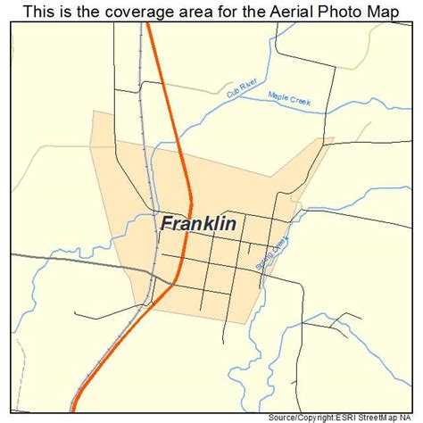 Aerial Photography Map of Franklin, ID Idaho