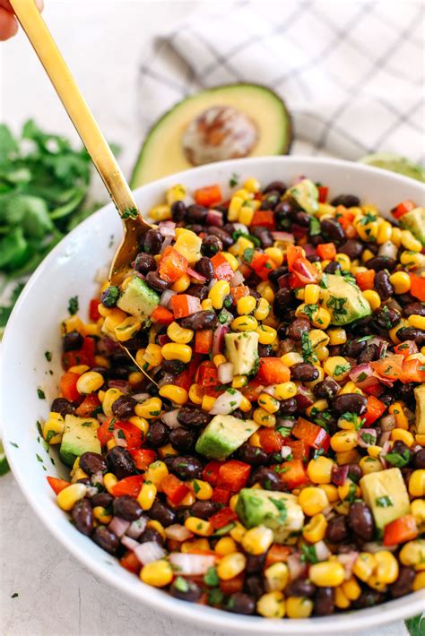 Black Bean and Corn Salad - Eat Yourself Skinny