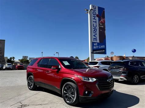 Used 2021 Chevrolet Traverse RS for sale in El Paso, TX | VIN: 1GNERJKW5MJ117681