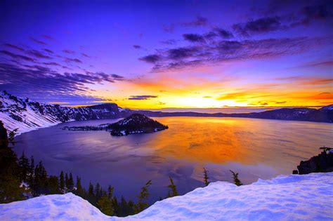 Winter Sunset Wallpapers - Wallpaper Cave