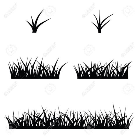 Grass Outline Vector at Vectorified.com | Collection of Grass Outline Vector free for personal use