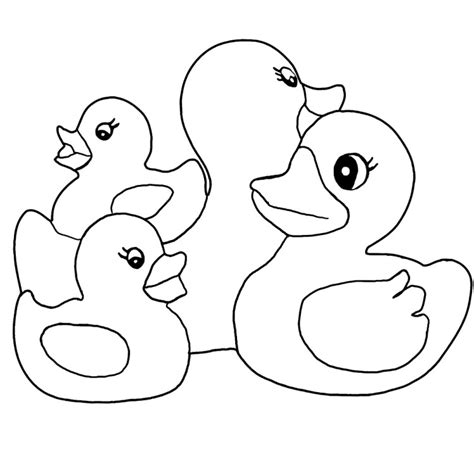 Rubber Duck Coloring Pages - Best Coloring Pages For Kids