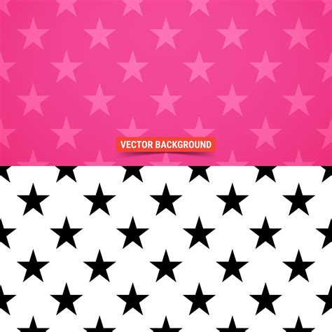 Simple background. Star pattern over pink background. Vector illustration 6859696 Vector Art at ...