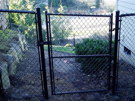 Chain Link Swig Gate Applied in Sport Field, Park and Factories