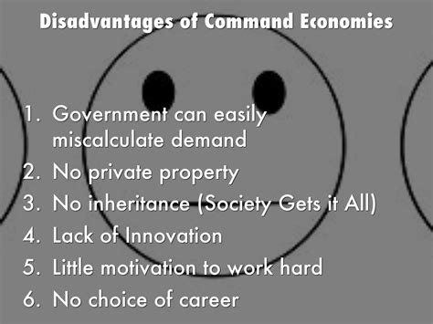 ⚡ What are the disadvantages of a command economy. What are the weaknesses of a command economy ...