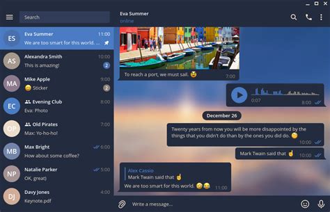 Telegram Desktop Themes