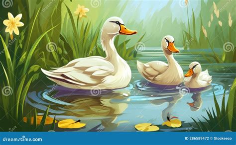 Update 154+ duck in the pond drawing best - vietkidsiq.edu.vn