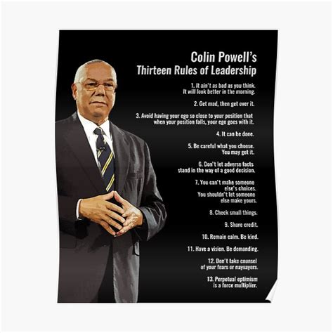 "Colin Powell | Thirteen Rules of Leadership v2 | Motivation ...