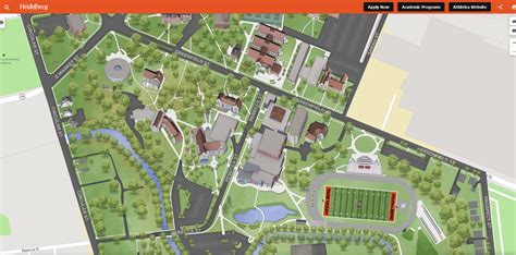 Tiffin University Campus Map - Eadith Madelaine