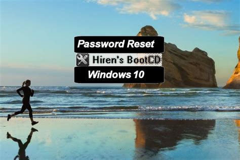 How To Reset A Windows 10 Password With Hirens Boot CD - TheTechMentor.com