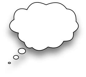 thinking cloud png PNG image with transparent background | TOPpng