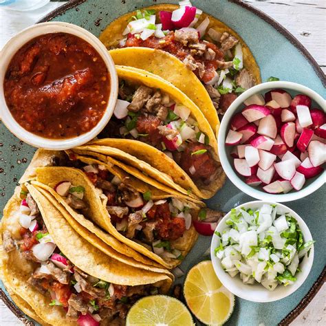 Leftover Steak Tacos With Roasted Chipotle Salsa