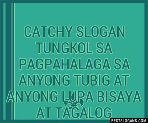 30+ Catchy Tungkol Sa Pagpahalaga Sa Anyong Tubig At Anyong Lupa Bisaya At Tagalog Translate ...