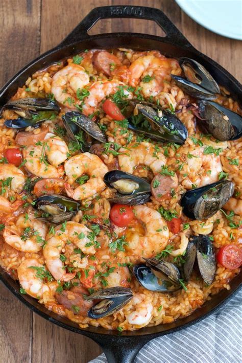 Seafood Paella - AMAZING YUMMY TASTE