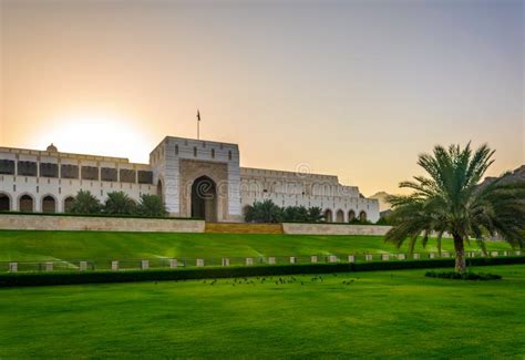 View of the Parliament Building in Muscat, Oman Stock Image - Image of tree, building: 206033423