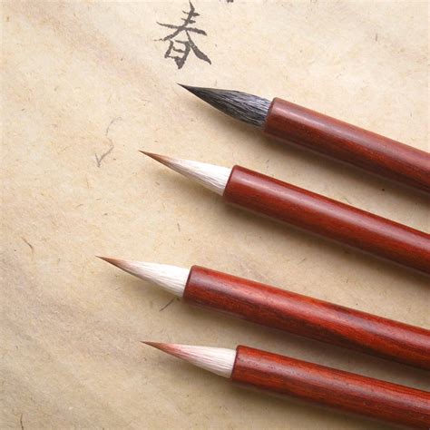 Small Chinese Traditional Calligraphy Pen Brush Small Regular Script ...