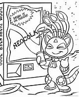 Neopets Coloring Pages & Books  100% FREE And printable sketch template