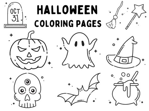 Gory Halloween Coloring Pages