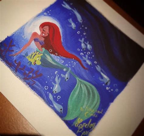 Ariel & Flounder Concept Art by Lorelay_bove | Ariel the little mermaid, Disney, The little mermaid