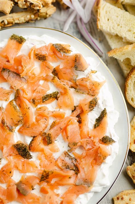 Smoked Salmon Cream Cheese Dip