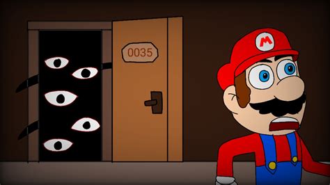 If Mario was in Roblox DOORS by Vegas-A on DeviantArt