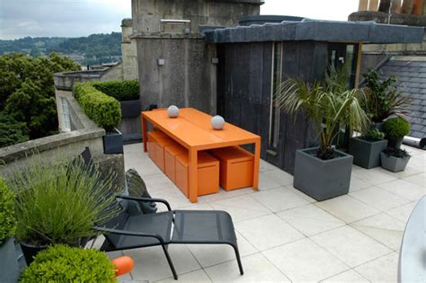 Contemporary Urban Rooftop Garden Design | Modern Outdoors