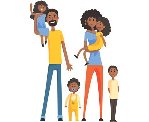 Family African American Clip art - Family png download - 1024*840 ...