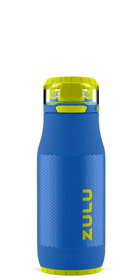 Buy ZULU Chase 14 fl oz. Blue and Green Stainless Steel Water Bottle Online at desertcart UAE