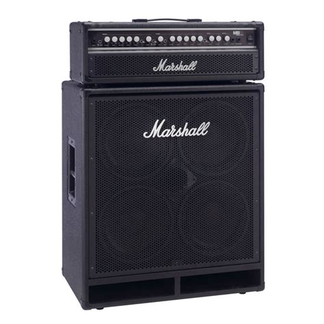 Marshall MBC410 600W 4x10" Bass Speaker Cabinet at Gear4music
