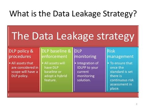 Data Leakage Prevention