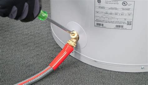 How To Drain A Water Heater Without Drain Valve