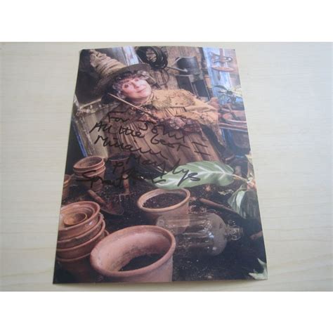 Miriam Margolyes (Professor Sprout in Harry Potter) Signed RARE *FREE POST* on eBid United ...