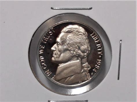 1984 S Proof Jefferson nickel - For Sale, Buy Now Online - Item #644382