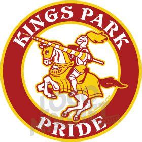 KINGS-PARK-SCHOOL-KNIGHT.jpg Custom Car Magnet - Logo Magnet