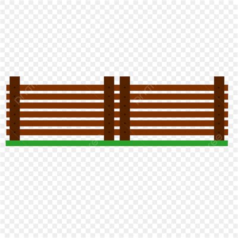 Old Wooden Fence Vector PNG Images, Modern Wooden Fence Brown Vector Png, Wooden Fence, Fence ...