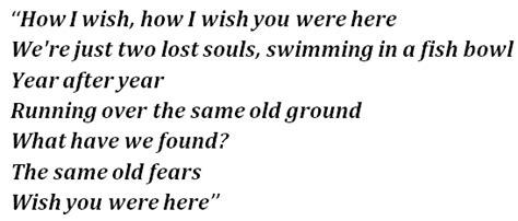 いろいろ pink floyd - wish you were here lyrics 319502-Pink floyd wish you were here lyrics in spanish