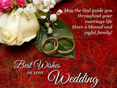 Wedding Day Wishes and Greetings