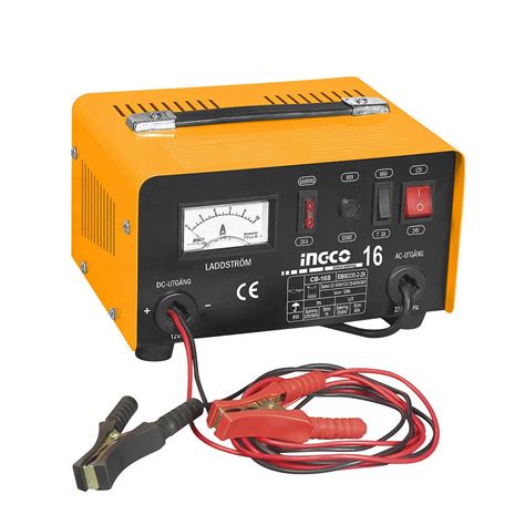 INGCO BATTERY CHARGER 6/12V 6A -ING CB1501 - UNIVERSAL TRADING - COLOMBO