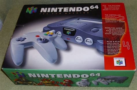 Nintendo 64 Console Videogame System with original N64 Box NTSC NUS-001 | #1789171938