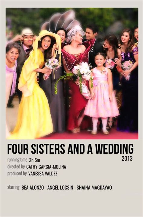 four sisters and a wedding | Wedding running, Four sisters, Movie to ...