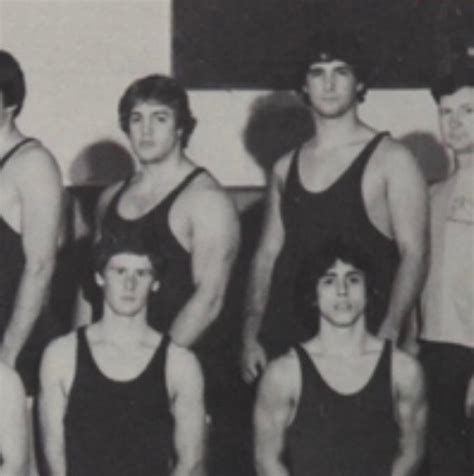 Kevin James and Mick Foley on the High School Wrestling team, 1983 : r/OldSchoolCool