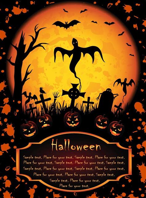 Get the latest halloween poster images and ideas. Free printable halloween poster templates ...