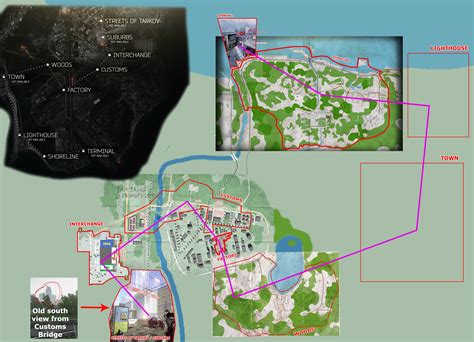 CONNECTING TARKOV MAPS (what we know so far) : r/EscapefromTarkov