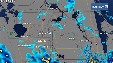 Orlando Radar Weather Map - Osiris New Dawn Map