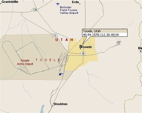 Tooele, Utah Map 1