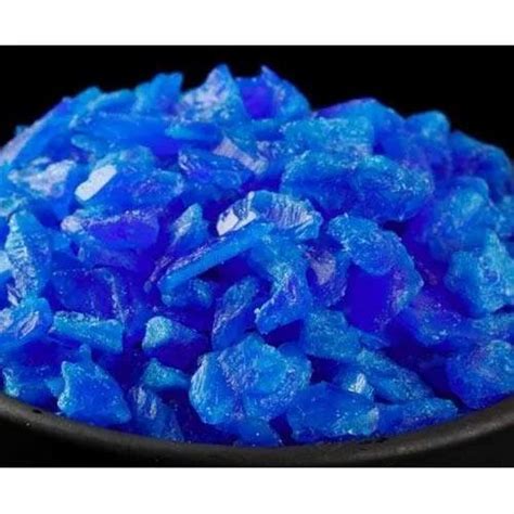 Hemadri Chemicals Copper Sulphate, Chemical Formula: CuSO4.5H2O, Crystal, Rs 175/kilogram | ID ...