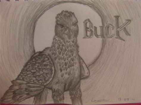 Buckbeak drawing by pegasuslolly on DeviantArt