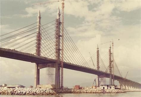 When Penang bridge was still building. Photo courtesy of Tony Lim ...