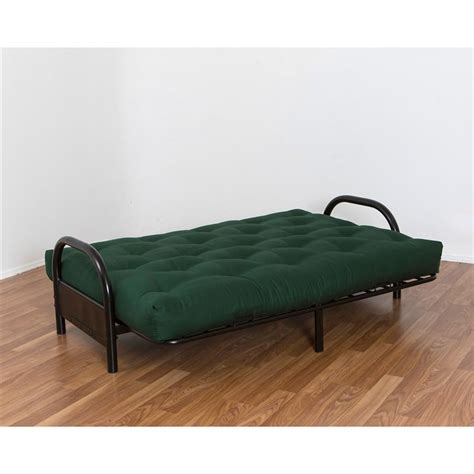 Alice Metal Futon Sofa Bed Frame (Excl. Mattress), Black